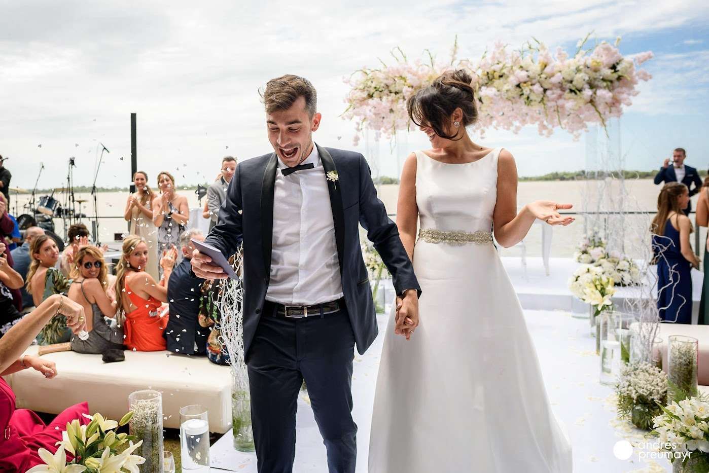 Boda junto al río Paraná — foto 4