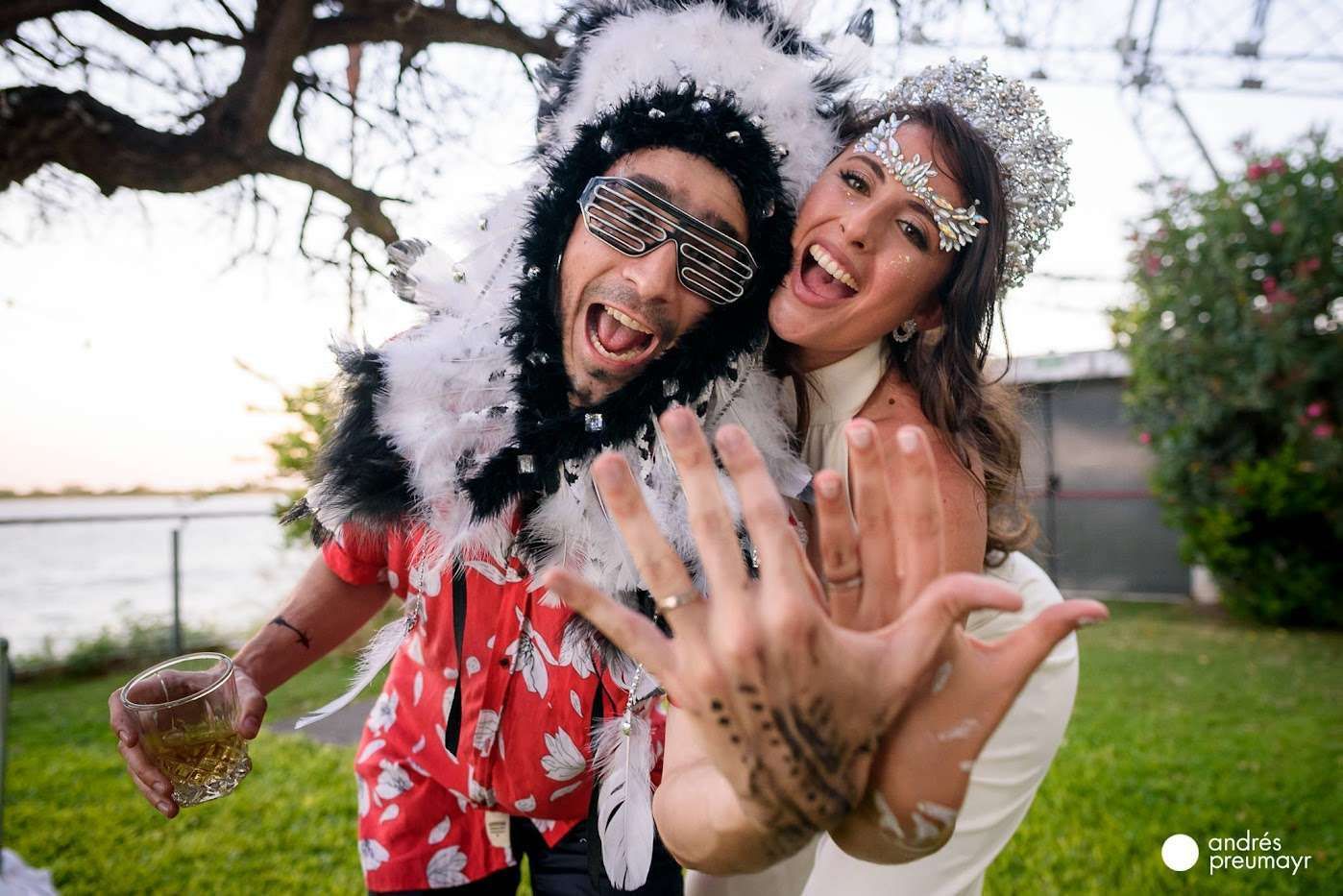 Boda junto al río Paraná — foto 16